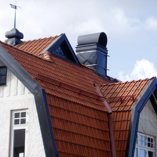 Plåtslageri och takläggning utfört av Kvist Plåt & Tak Borås